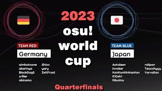 osu! World Cup 2023 quarterfinals GERMANY vs Japan