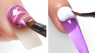 #022 WONDERFUL NAILS ART TUTORIAL  Amazing Nails Design Compilation