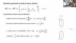 Dr. Robert Jenkins | Generalized Soliton Gas Dynamics