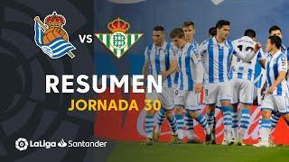 Highlights Real Sociedad vs Real Betis (2-1)