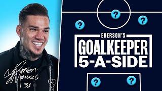 "HE COULD BE HAALAND 2.0!" | Ederson's Goalkeeper 5-a-side