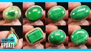 GEMSTONES UPDATE 22122024 - INDONESIAN JADEITE JADE GIOK NABIRE APPLE GREEN IMPERIAL GIOK KING GAMEY