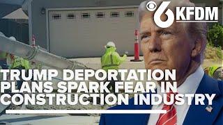 Trump's deportation plans spark fear in construction industry