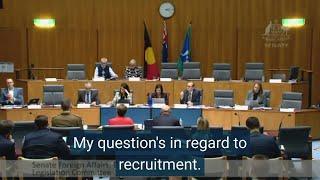 Why is it taking years to process Defence Force applications? Senate Estimates 6.6.24