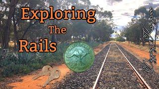 Metal detecting & Exploring an Abandoned railway site