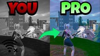 The *SECRET* To How PRO PLAYERS Get 0 Ping In Fortnite! (Gear Up Booster)