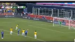 Estados Unidos 1 Vs 4 Brasil - Todos los goles - Amistoso Internacional 2015