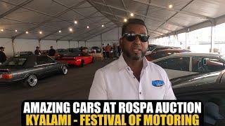 Amazing Cars at our Auction in Kyalami - SA Festival of Motoring