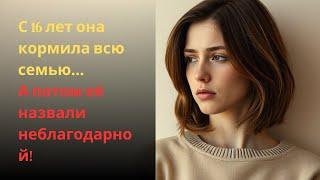 С 16 лет она кормила всю семью… А потом её назвали неблагодарной!