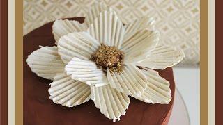 How to make a Chocolate Flower | Alternative Method