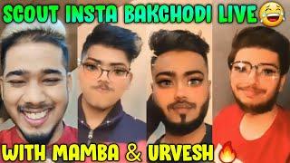 Scout Bakchodi with Mamba, UrveshShoot day highlights! Insta live bakchodi