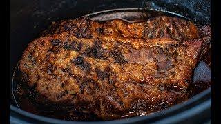 THE EASIEST CROCK-POT BRISKET RECIPE EVER!