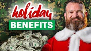 Top7 Military Benefits for the Holidays | and a Bonus just for Boots!