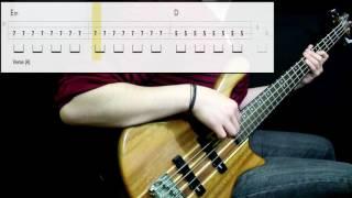 Black Sabbath - Paranoid (Bass Cover) (Play Along Tabs In Video)