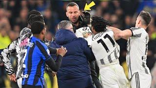 Juan Cuadrado Punched Samir Handanovic on Face  | Cuadrado & Handanovic Full Fight 