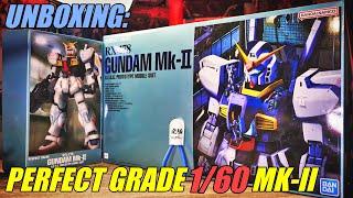 MY FIRST PERFECT GRADE: PG 1/60 Gundam RX-178 MK-II UNBOXING 4K