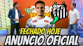 🟢 CONTRATAÇÃO CONFIRMADA HOJE - ANUNCIO OFICIAL NA VILA |  NOTÍCIAS DO SANTOS FUTEBOL CLUBE