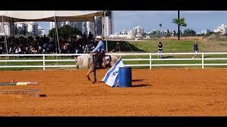 Kol Ashir & Ak Flashy Diamond Extreme cowboy IEF Novice Horse.1st Place 18Jun21 Israel League show#3