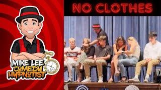 Clothing Catastrophe: Comedy Hypnotist Mike Lee Amazes at DuBois High School!