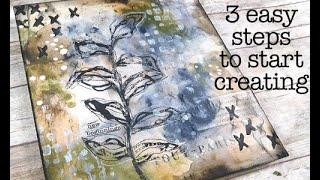 3 easy ways to start creating mixed media 9 1 24