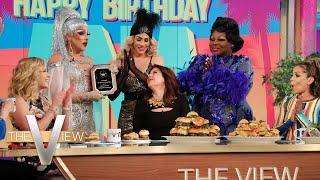 'The View' Celebrates Ana Navarro's Birthday With A Live Drag Brunch! | The View