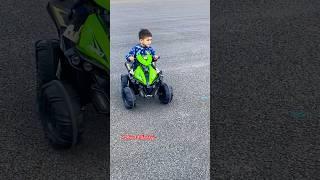 Ibaad Is Riding His Electric Quad Bike #shorts #ytshorts #viralshorts #short #trending