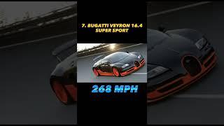 TOP 10 FASTEST CARS IN THE WORLD  #viral #top10 #top #trending  #shortsfeed #shortsvideo #shorts
