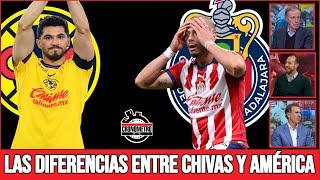 AMÉRICA vs CHIVAS Las diferencias claves: HENRY MARTÍN y CHICHARITO, AMAURY y AZCÁRRAGA | Cronómetro