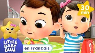 Qu’y-a-t-il dans ce sac Max? | Comptines et Chansons pour Bébés | Little Baby Bum en Français