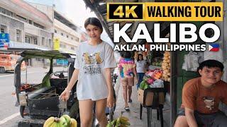 [4K]  Exploring Streets of the Beautiful and Vibrant KALIBO AKLAN PHILIPPINES Walking tour