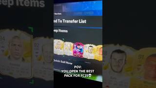 POV: YOU OPEN THE BEST CHAMPS REWARDS PACK IN FC25?! #eafc #fc25 #shorts