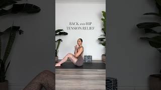 Best stretches for back and hip tension relief (intermediate/advanced)