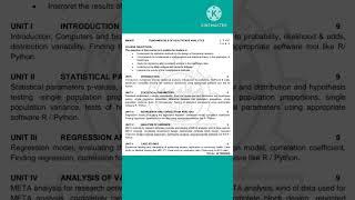 #bm3651 fundamental of healthcare analytics syllabus #21 regulations #anna university #BME