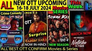 This Week NEW Hindi Web-Series & Movies on OTT - CA.Topper, MySpy, HaromHaraHindiOTTRelease Date