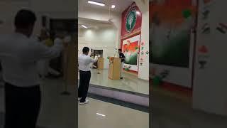 Speech on Independence Day by Syed Ali Hammad ZAIDI at MU College Aligarh