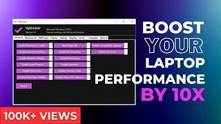 Optimizer for Windows 10/11 - ULTIMATE OPTIMIZATION