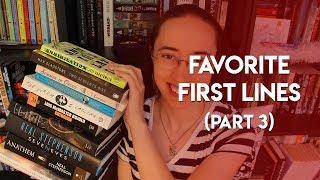 Favorite First Lines of Books | Part 3