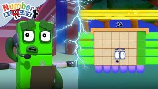 Code Breaker!  | Codes and sequences | Full Episodes - 123 Learn to Count | Numberblocks