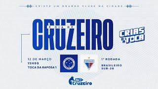 AO VIVO E COM IMAGENS | Cruzeiro x Fortaleza | Campeonato Brasileiro Sub-20 | EXCLUSIVO