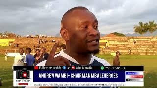 I promised the club as a chairman to play only one season in big league to super - Andrew Wambi.