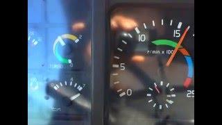 Volvo fh12 380 нормальное ли давление наддува? 20т газ в пол!