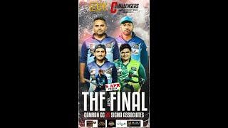 CHALLENGERS RAMZAN TROPHY 2024 SEASON 03 | GRAND FINAL | CAMRAN CC VS SIGMA ASSOCIATES | DA SPORTS |