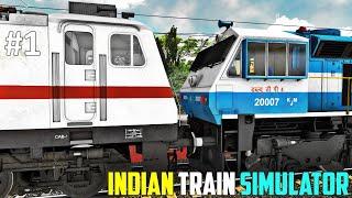 Hussainsagar Express in Indian Trains Simulator -  Dewansh Chaturvedi