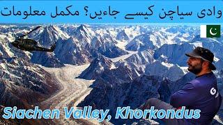 Hot Spring on SIACHEN Glacier| Life in The Most Remote Village of Pakistan| Siachen Valley Khorkondo