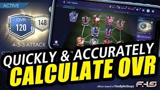 FC Mobile (FIFA) - How to Calculate your OVR - how close am I to an increase in OVR?