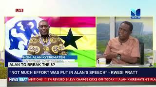 ''Not much effort was put in Alan's speech'' - Kwesi Pratt