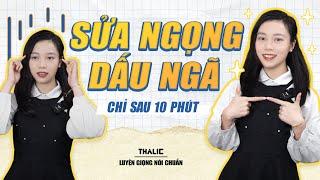 THALIC VOICE | CÁCH SỬA DẤU NGÃ NHANH NHẤT #thalicvoice #luyengiongnoichuan