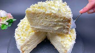 Cake in 5 minutes! Everyone is looking for this recipe! Cake that melts in your mouth! Lemon cake