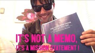 NOT Tom Cruise reads Cameron Crowe's Complete Mission Statement from Jerry Maguire