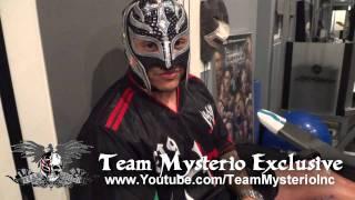 Rey Mysterio talks about his injury and his road to recovery